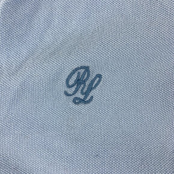 Polo Jeans Co Womens Polo Short Sleeve Button Down Blue Medium - Picture 5 of 9